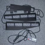 Stualarm 2x PREDATOR LED vnitřní, 60x LED 3W, 12V, oranžový (kf736) | Zboží Auto