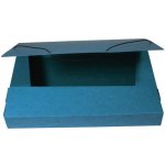 HIT Office Box prešpánový na spisy s gumičkou A4, modrý – Zboží Živě