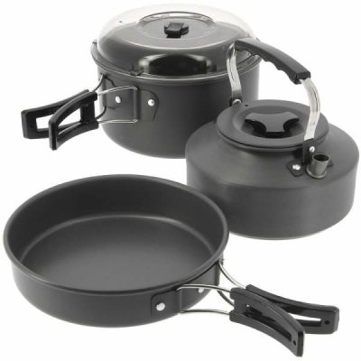 NGT sada nádobí Kettle Pot & Pan Set 3-díl FCC-SET-3PC