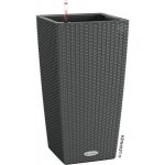 Lechuza Květináč Cubico Cottage Antracit 30 cm – Sleviste.cz