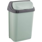 Keeeper Koš odpadkový se zasouvacím víkem 25 l zelený