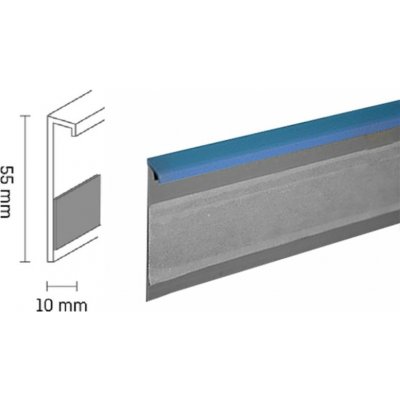 Döllken Kobercová lišta modrá TL55 2,5 m – Zbozi.Blesk.cz