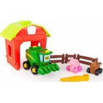 Tomy John Deere Kids Postav si kamaráda kombajn Corey – Zboží Dáma
