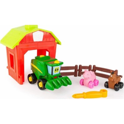Tomy John Deere Kids Postav si kamaráda kombajn Corey – Zboží Dáma