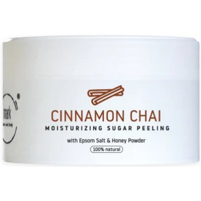 Mark scrub & body Cukrový peeling Sugar scrub Cinnamon Chai 200 ml
