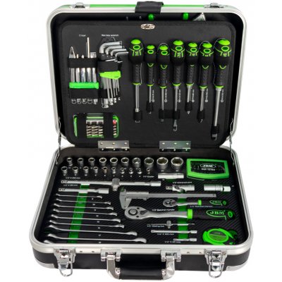 JBM 1/2" 1/4" šestihrané 135 dílů v kufru 53928 – Zboží Mobilmania