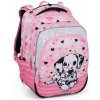 Školní batoh Bagmaster Beta 24 A růžová bílá