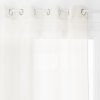 Záclona Atmosphera Okenní závěs s kovovými kroužky, snadno instalovatelná závěs s jednoduchým designem