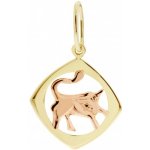 Luxur Přívěsek ze žlutého zlata znamení zvěrokruhu Rak 585 32 2 0067.5ZC0.0.00.000.21.RAK – Zboží Mobilmania