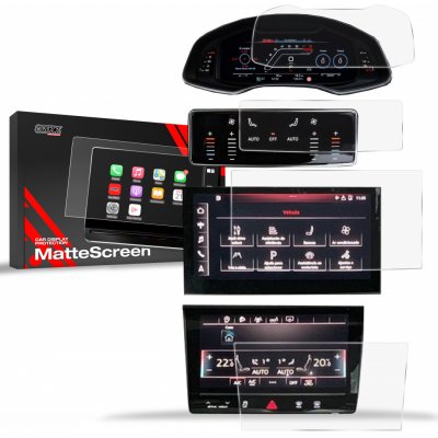 GRIZZ Protector, Ochranná fólie na display 4v1 Matte, Audi Q8, 2018- , | Zboží Auto