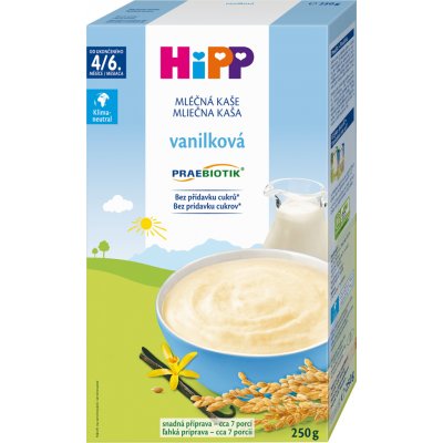 Hipp Praebiotik Mléčná kaše vanilková 250 g – Zboží Mobilmania
