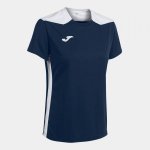 Joma Championship VI Short Sleeve T-Shirt Navy White – Zboží Mobilmania