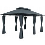 FurniGO Zahradní altán Topas 4x3 antracit – Zboží Dáma
