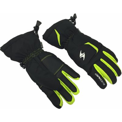 Blizzard rider junior ski gloves black green