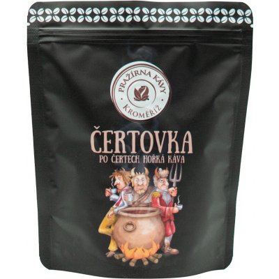 Káva Kroměříž Čertovka Brazílie Cerrado Dulce zrnková 250 g – Hledejceny.cz