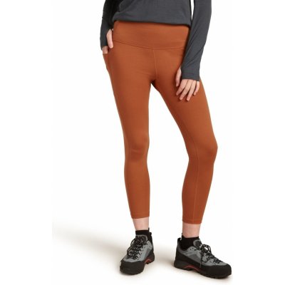 ICEBREAKER Wmns Mer 260 Fastray II 25 High Rise Tights, Dusty Clay – Zboží Mobilmania
