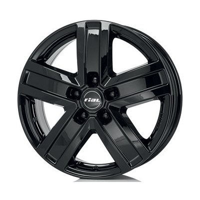 RIAL Transporter 6x16 5x114.3 ET50 gloss black | Zboží Auto