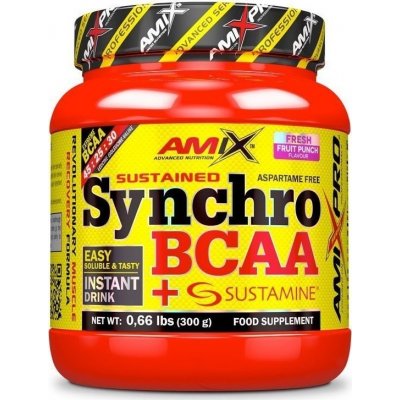 Amix Nutrition Amix Synchro BCAA + Sustamine Drink Příchuť: Fruit Punch, Balení(g): 300g