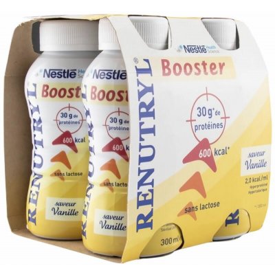 RENUTRYL BOOSTER VANILKOVÁ PŘÍCHUŤ POR SOL 4X300ML – Hledejceny.cz