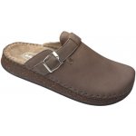 Santé CB23010 Fango dámské kožené nazouváky taupe béžová – Hledejceny.cz