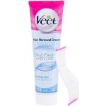 Veet Silk & Fresh Sensitive Skin depilační krém pro citlivou pokožku 100 ml pro ženy – Zbozi.Blesk.cz