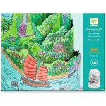 Djeco 3D omalovánka Na vrcholky hor – Zboží Dáma