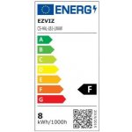 EZVIZ chytrá LED žárovka LB1 White / Wi-Fi/ E27/ A60/ 8W/ 230V/ 806lm/ 2700K/ teplá bílá/ stmívatelná; CS-HAL-LB1-LWAW – Zboží Živě