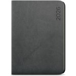 Nuba A5 Týdenní 2026 šedý – Zboží Dáma