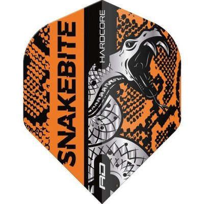 Red Dragon Hardcore PETER WRIGHT SNAKEBITE Coiled Snakeskin Orange – Zboží Dáma