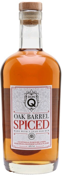 Don Q Oak Aged Spiced 45% 0,7 l (holá láhev)