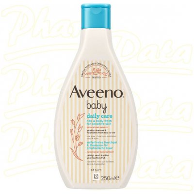 AVEENO Baby Daily Care Mycí gel na tělo a vlásky 250 ml – Zbozi.Blesk.cz