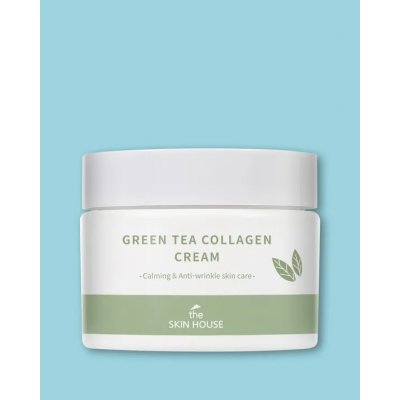 The Skin House Anti-age krém s kolagenem a výtažkem ze zeleného čaje Green Tea Collagen Cream 50 ml – Zboží Mobilmania