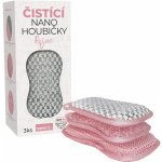 Nanolab Čistící nano houbičky růžové 3 ks – HobbyKompas.cz