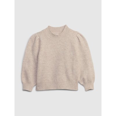 Gap Baby pletený svetr CashSoft Béžová – Zboží Dáma