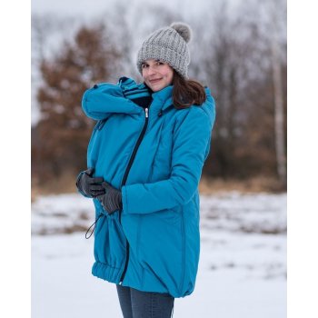 Jožánek zimní těhotenská a nosící bunda Zora tmavě modrá