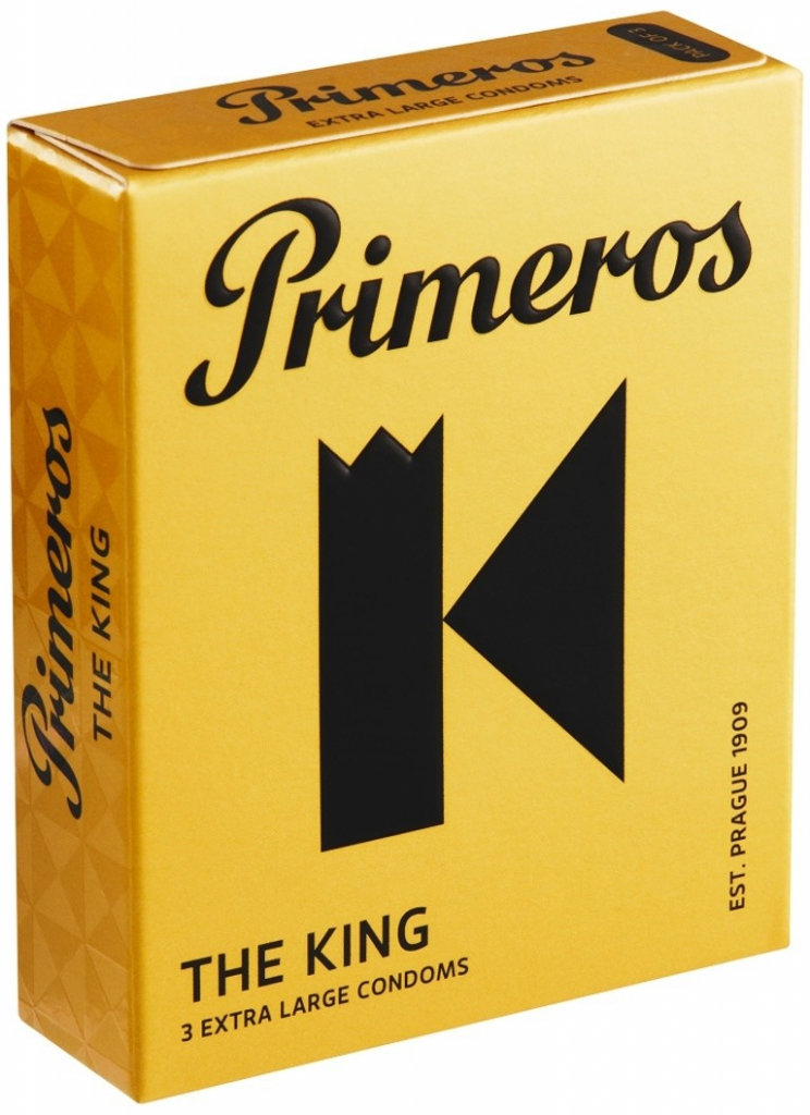 Primeros THE KING 3ks od 63 Kč - Heureka.cz