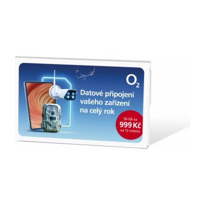O2 Roční datové připojení 50 GB – Hledejceny.cz