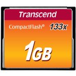 Transcend CompactFlash 1 GB TS1GCF133 – Zboží Mobilmania