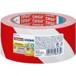 Tesa Výstražná páska 50 mm x 66 m červeno-bílá – Zboží Dáma