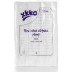 Kikko XKKO Classic bavlněné 70 x 70 bílé 10 ks – Zboží Dáma