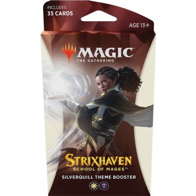 Wizards of the Coast Magic The Gathering: Strixhaven Theme Booster Silverquill – Zboží Mobilmania