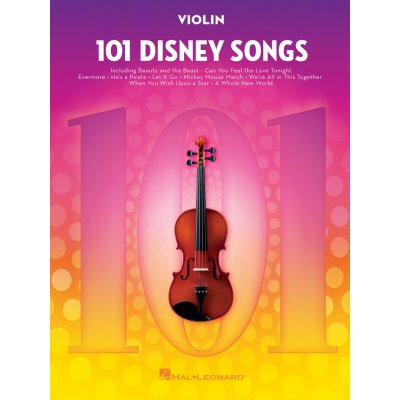 Walt Disney Noty pro housle 101 Disney Songs