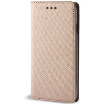 Pouzdro Smart Magnet Samsung J320 Galaxy J3 2016 zlaté