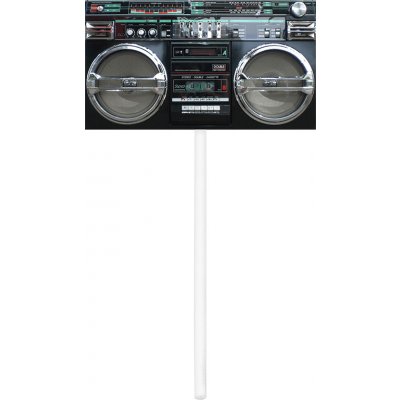 Zápich do dortu - Boombox, rádio, kazeťák Motiv zápichu: #8 – Hledejceny.cz