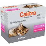 Calibra Premium Line Kitten Turkey & Chicken 12 x 100 g – Sleviste.cz