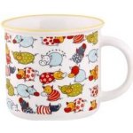 Hrnek dekor kůň žirafa slon 9x9cm 590738 350 ml – Zboží Mobilmania