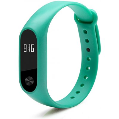 Xiaomi jednobarevný náhradní náramek pro Mi Band 2 Cyan MBSCZ-2J – Zboží Mobilmania