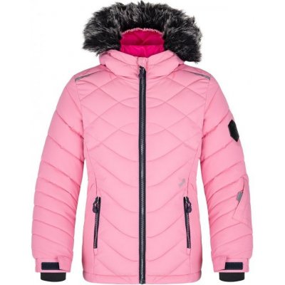 Loap Fully dívčí zimní bunda růžová – Zboží Mobilmania