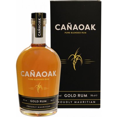 CañaOak Pure Blended Gold Rum 40% 0,7 l (karton) – Zbozi.Blesk.cz