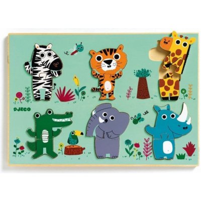 Djeco puzzle Jungle – Sleviste.cz